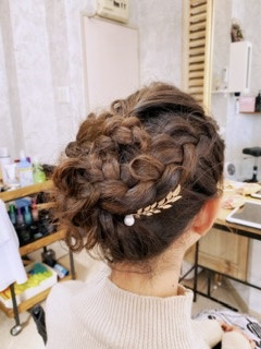 結婚式☆ヘアアレンジ